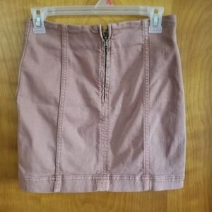 Dusty Rose Pink Skirt